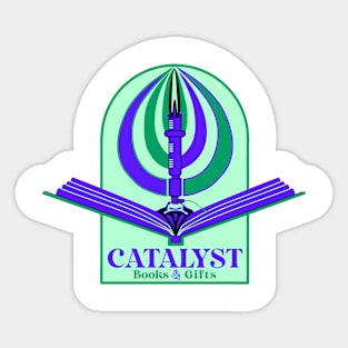 Catalyst Logo (Green) Sticker